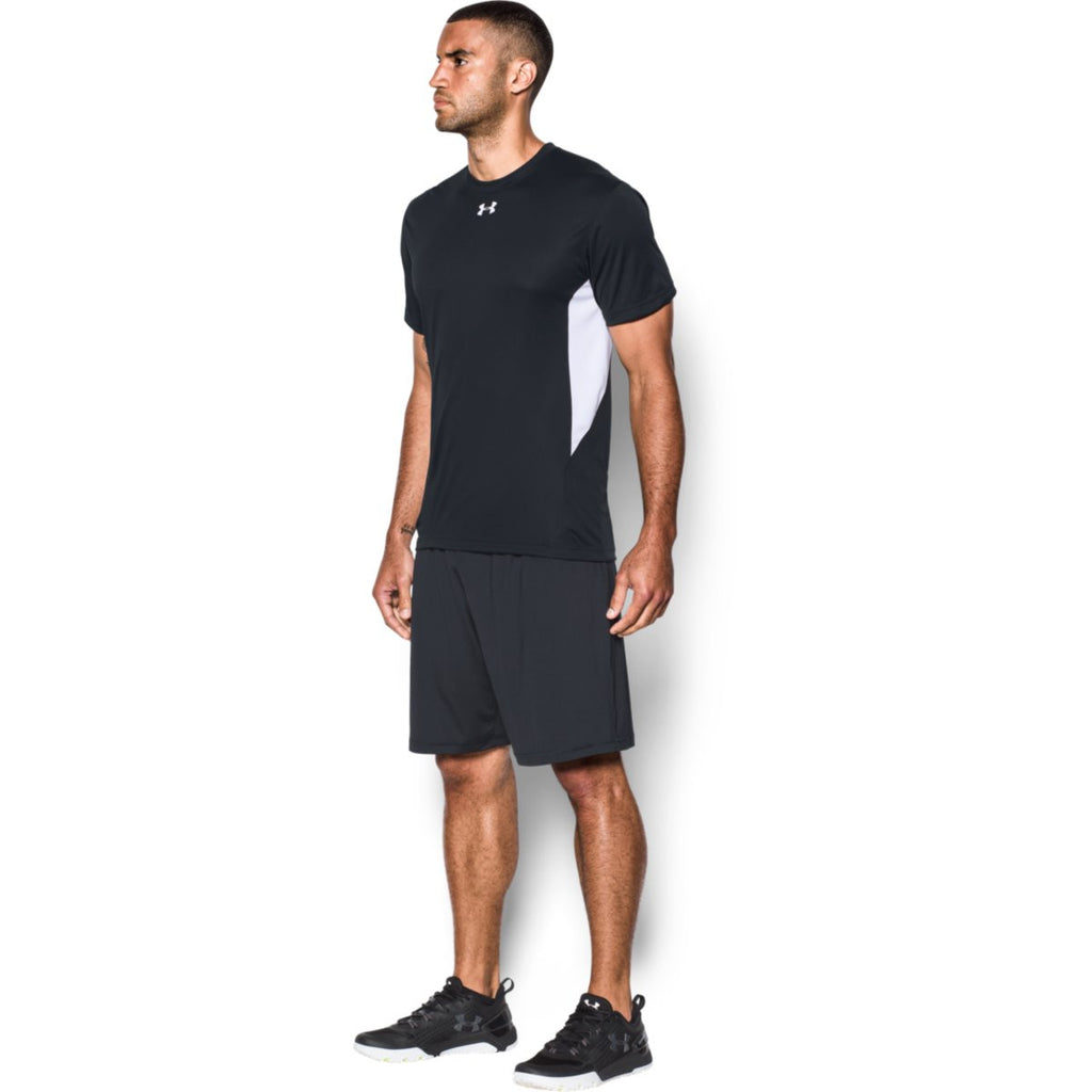 Under Armour Men's Black Zone S/S T-Shirt