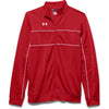 Under Armour Women's Red Rival Knit Warm-Up Jacket