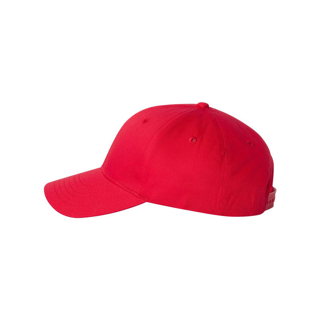 Valucap Red Twill Cap