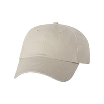 Valucap Khaki Brushed Twill Cap