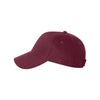 Valucap Maroon Structured Chino Cap