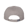 Valucap Grey Chino Unstructured Cap