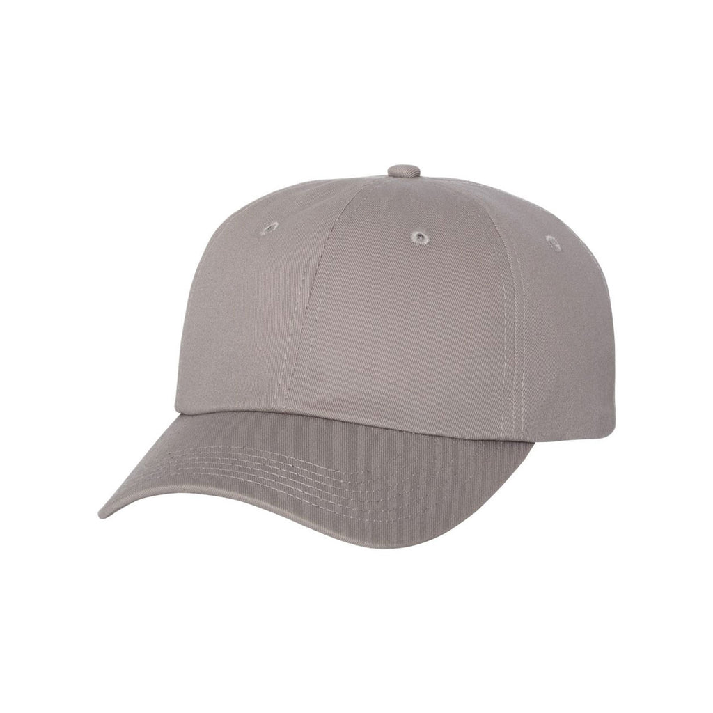 Valucap Grey Chino Unstructured Cap