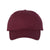 Valucap Maroon Chino Unstructured Cap