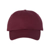 Valucap Maroon Chino Unstructured Cap