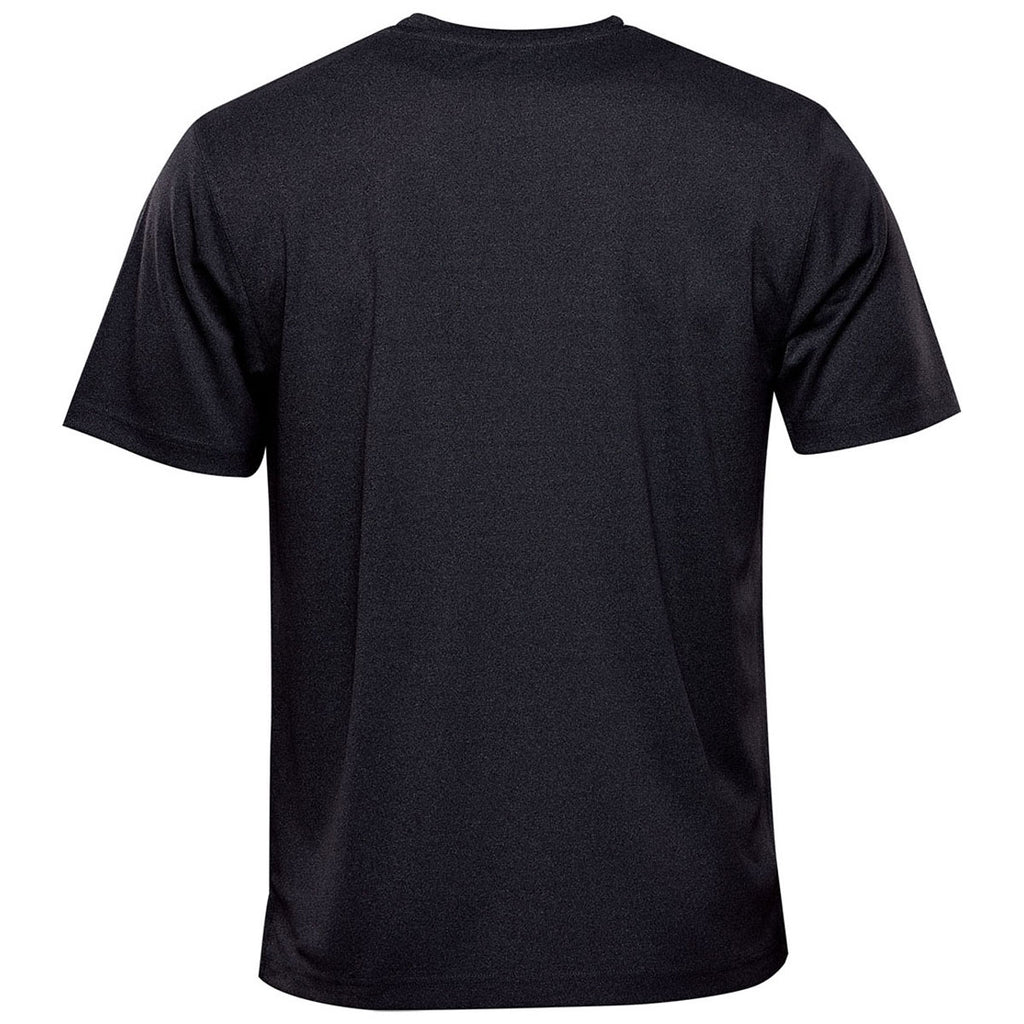 Stormtech Men's Black Dockyard Performance Short Sleeve Tee