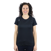 Zusa Women's Black Breezy Tee