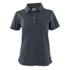 Zusa 3 Day Women's Black Heather Peachy Polo