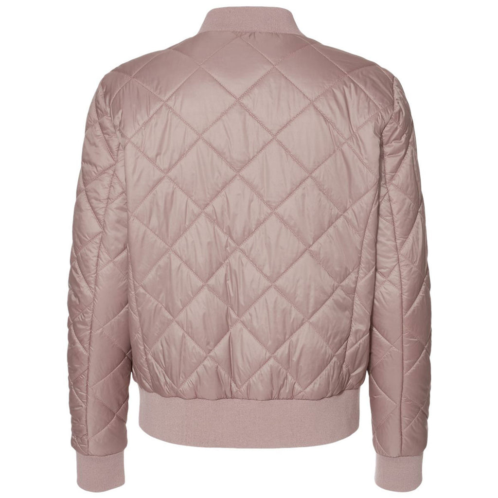 Weatherproof Women's Blush Heat Last Quilted Packable Bomber