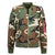 Alpha Industries Women's Woodland Camo L-2B Flex Flight Jacket