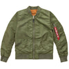 Alpha Industries Women's Sage L-2B Battlewash Flight Jacket