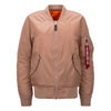 Alpha Industries Women's Rose Gold MA-1 Flight Jacket