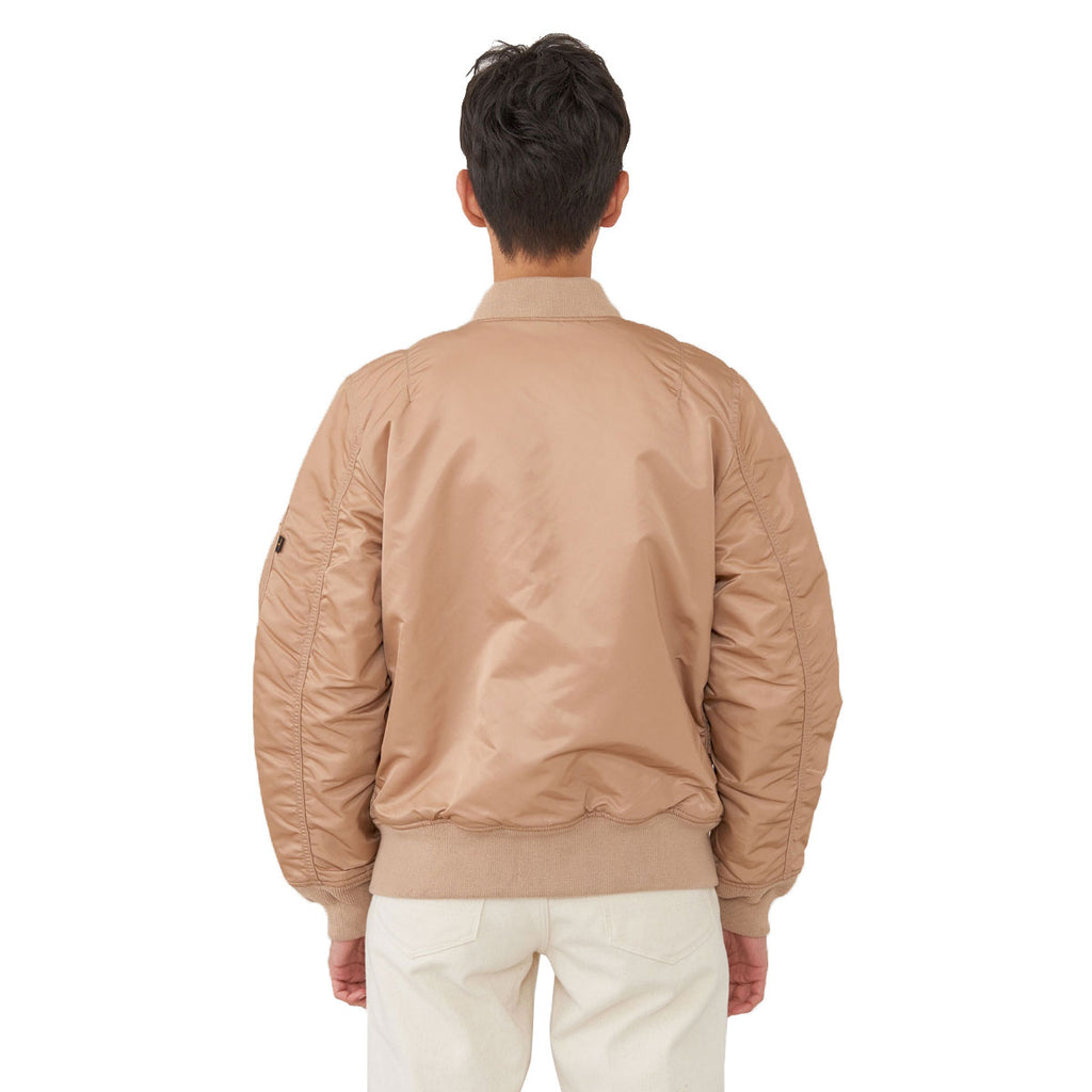 Alpha Industries Women's Rose Gold MA-1 Flight Jacket