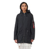 Alpha Industries Women's Black Meri Fishtail Field Coat