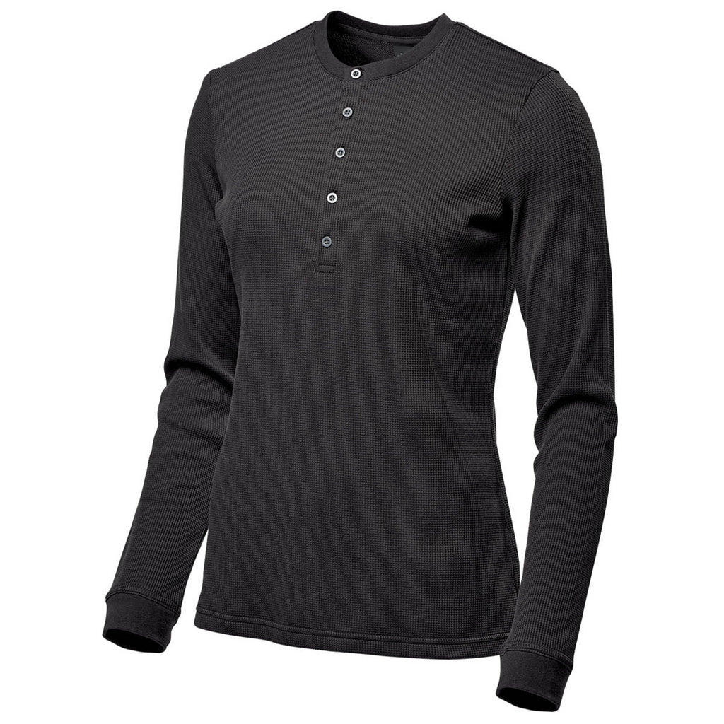 Stormtech Women's Graphite Ashburn Henley