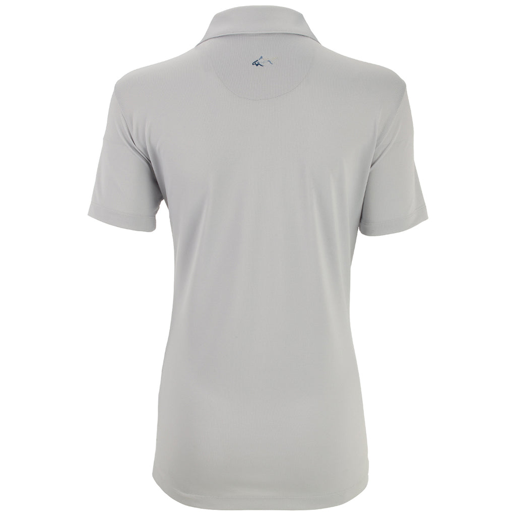 Greg Norman Women's Grey Freedom Polo