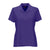 Greg Norman Women's Purple Play Dry Performance Mesh Polo