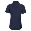 Greg Norman Women's Navy Heather Play Dry Solid Polo