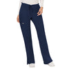 Cherokee Women's Navy Workwear Revolution Mid Rise Drawstring Cargo Pant