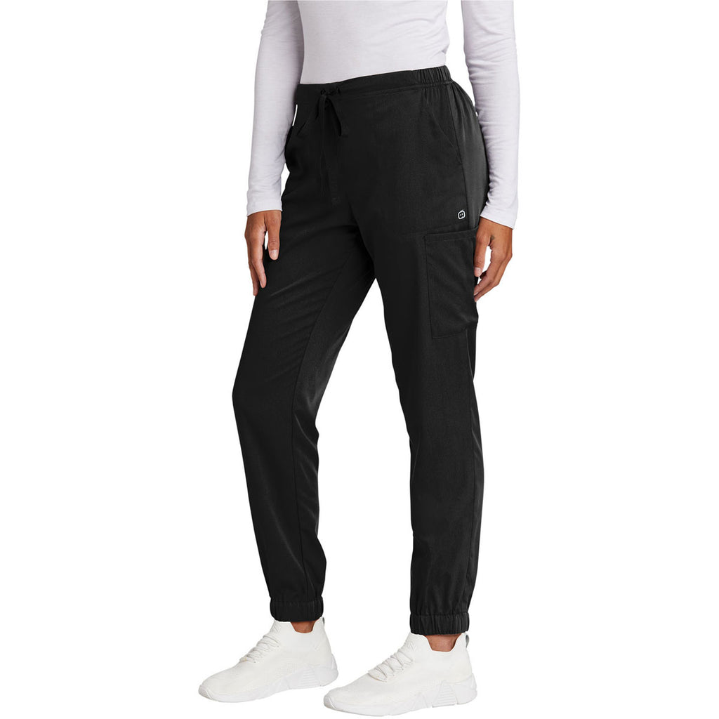 WonderWink Women's Black Premiere Flex Jogger Pant