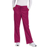 WonderWink Women's Wine WorkFlex Flare Leg Cargo Pant