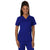 Cherokee Women's Galaxy Blue Workwear Revolution V-Neck Top