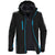 Stormtech Men's Black/Electric Blue Matrix System Jacket