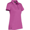 Stormtech Women's Lilac/Black Inertia Sport Polo