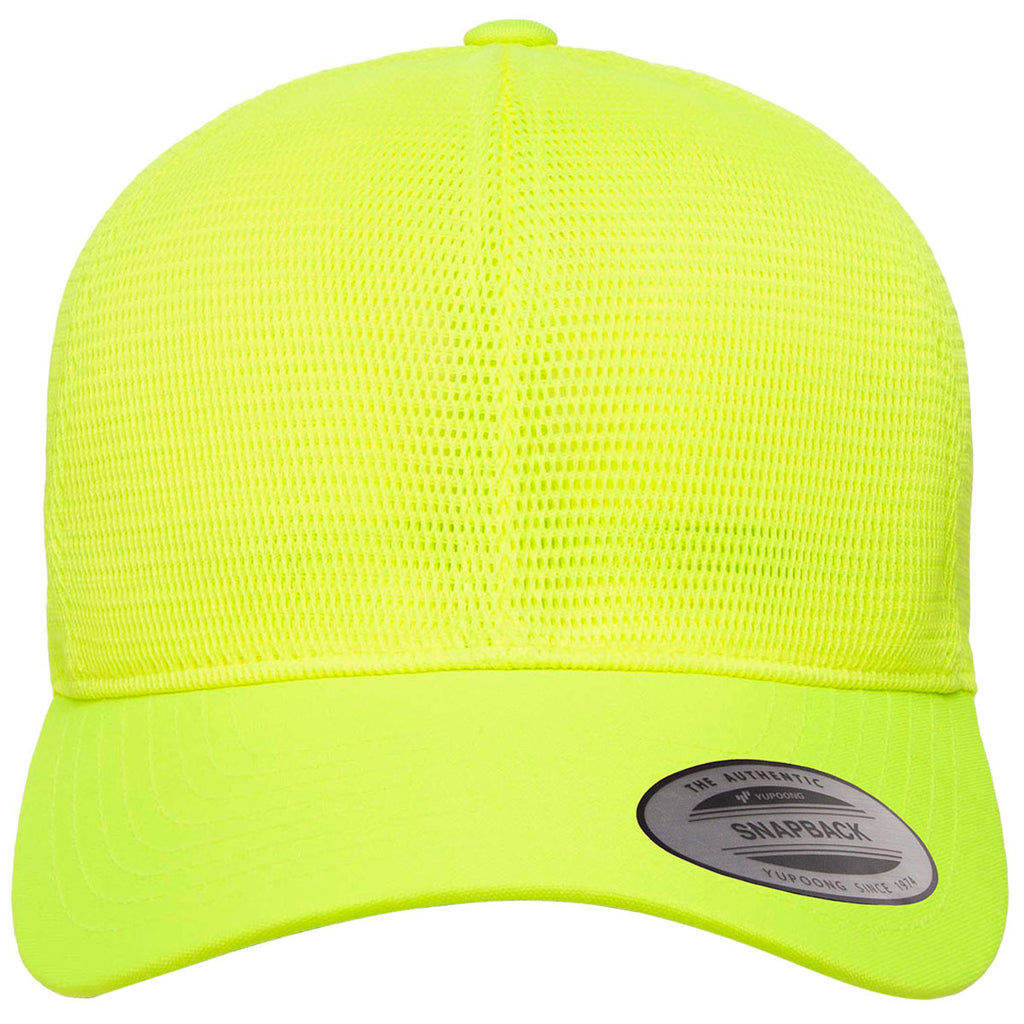 Yupoong Neon Yellow Classics 360 Omimesh Cap