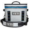 YETI Fog Grey/Tahoe Blue Hopper Flip 12 Cooler