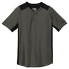 New Era Youth Graphite/Black Diamond Era 2-Button Jersey