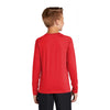 Sport-Tek Youth True Red Long Sleeve Rashguard Tee