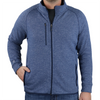 Zusa 3 Day Men's True Navy Heather Midtown Fleece Full Zip