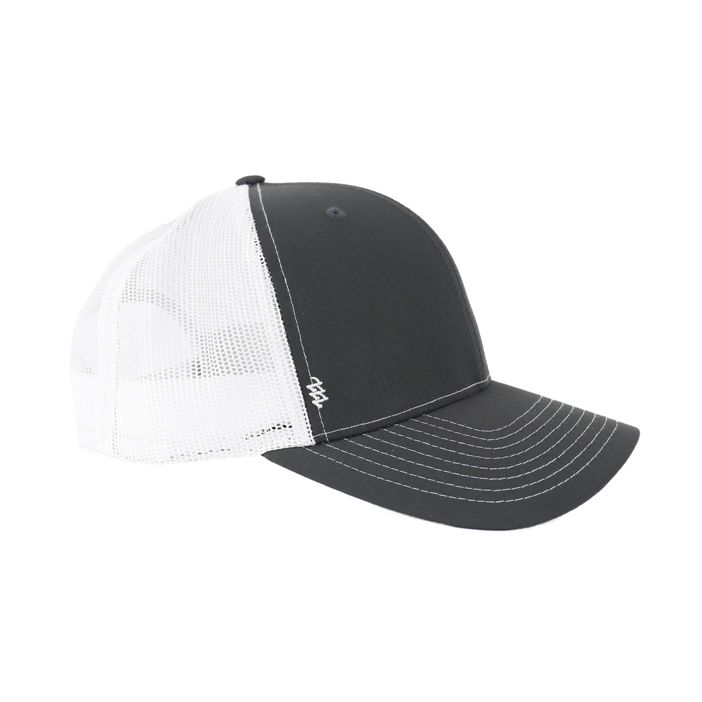 Zusa Charcoal/White Open Road Trucker Cap