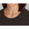 Zusa Women's Black Heather Peachy Tee