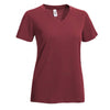 Expert Women's Cardinal V-Neck Tec Tee