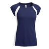 Expert Women's Navy/White Raglan Colorblock