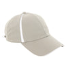 AHEAD Khaki Textured Poly Active Sport Cap