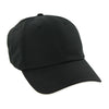 AHEAD Black Textured Poly Contrast Bill Cap