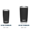 YETI Harvest Red Rambler 10 oz Tumbler