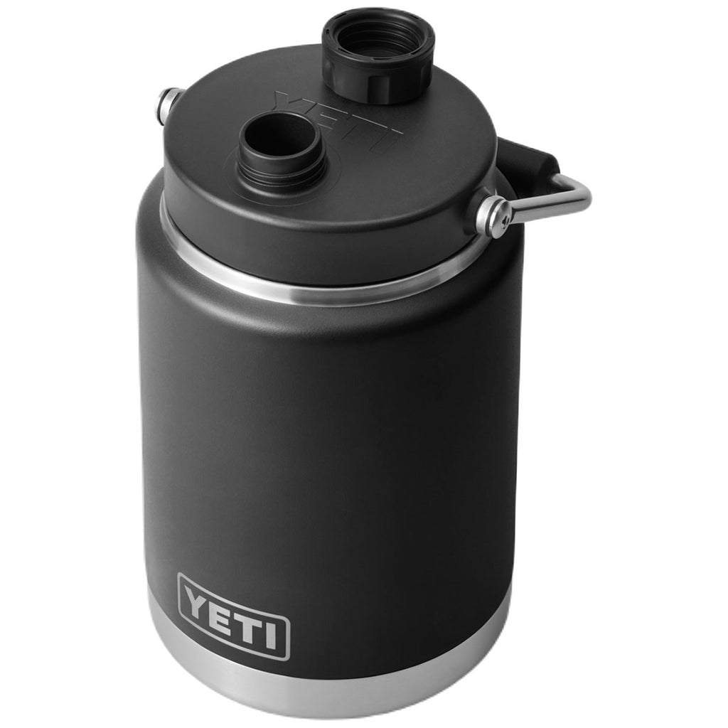 YETI Black Rambler Half Gallon Water Jug