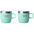 YETI Seafoam Rambler 6 oz Stackable Mug (2 Pack)